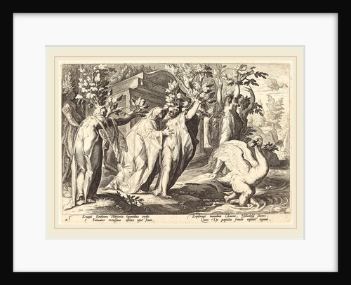 Phaeton's Sisters Changed into Poplars by Workshop of Hendrik Goltzius