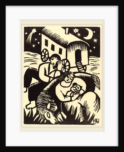 Ruhende Zigeuner by Maria Uhden