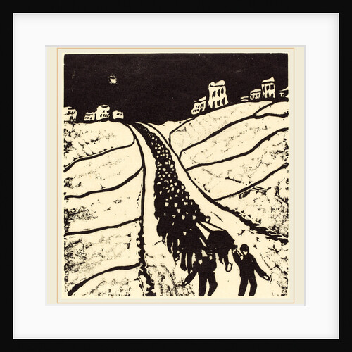 Burial by Walter Gramatté