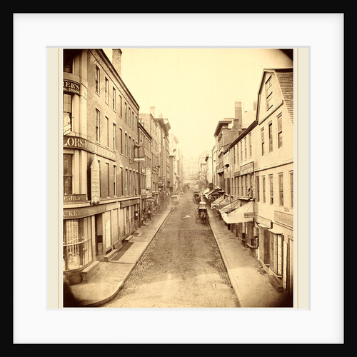 School Street, Boston, 1850s by Josiah Johnson Hawes