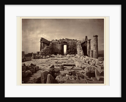 The Acropolis of Athens, plate 14 by William James Stillman