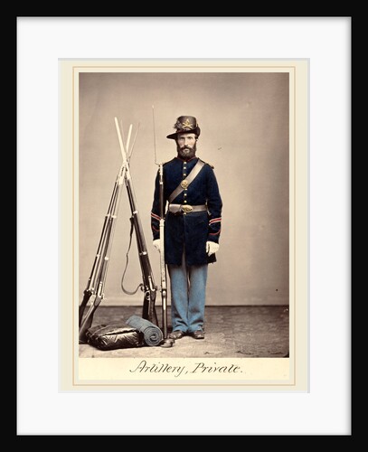Artillery, Private, c. 1864 by O.H. Willard's Galleries