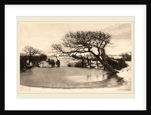 A Winter's Morning, 1887 by Peter Henry Emerson