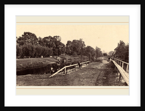Windsor Lock, 1862 by Victor Albert Prout