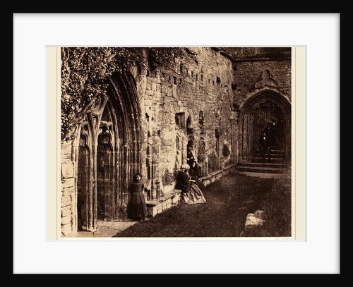 The Cloisters, Tintern Abbey, 1854 by Roger Fenton