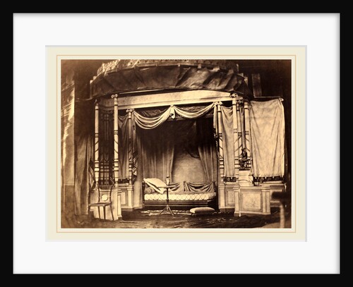 Bedroom display in the Paris Universal Exposition of 1855, 1855 by Félix Jacques Antoine Moulin