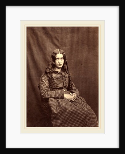 Woman, Surrey County Asylum, c. 1855 by Dr. Hugh Welch Diamond
