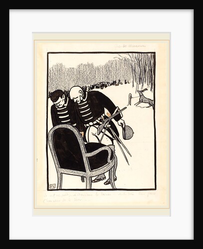 Grands Chasseurs--Le Cerf est prêt by Félix Vallotton