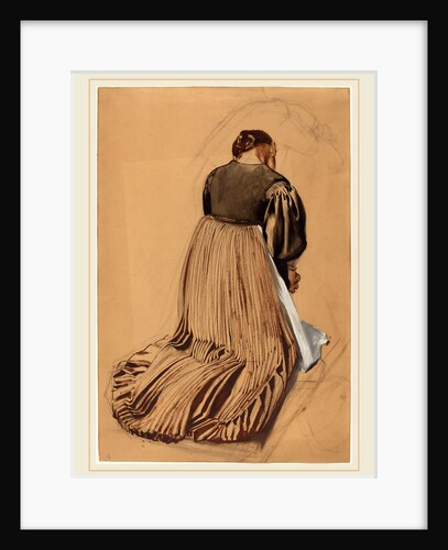 Kneeling Woman from Behind by Konrad Böse