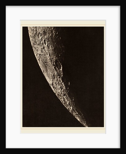 Carte photographique de la lune, 1909 by Charles le Morvan