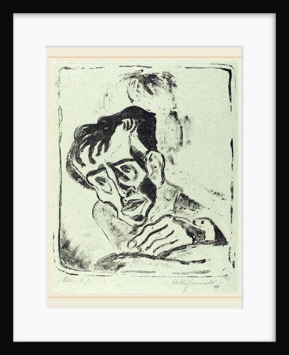 Bildnis Dr. Gr. by Walter Gramatté