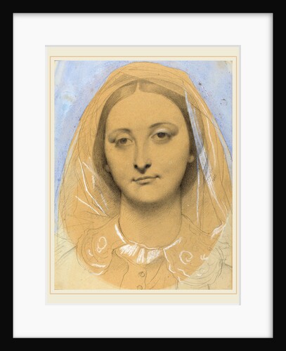Mademoiselle Mary de Borderieux(?), 1857 by Jean-Auguste-Dominique Ingres