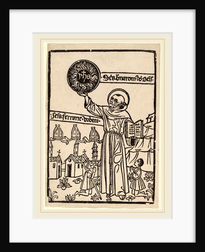 Saint Bernardino of Siena by Anonymous