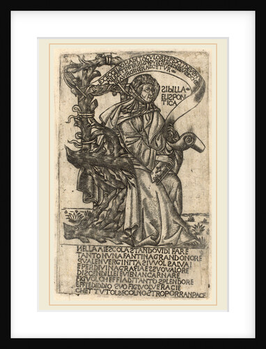 Hellespontine Sibyl, early 15th century by Anonymous