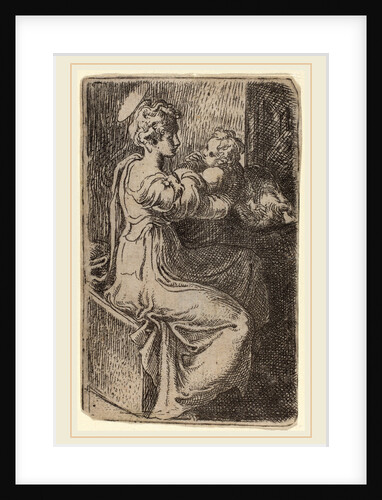 Virgin and Child by Parmigianino