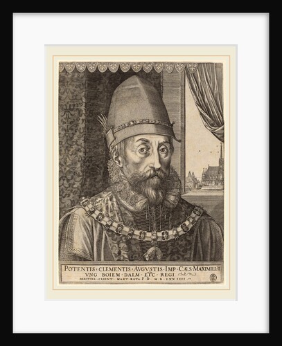 Emperor Maximillian II, 1574 by Martino Rota