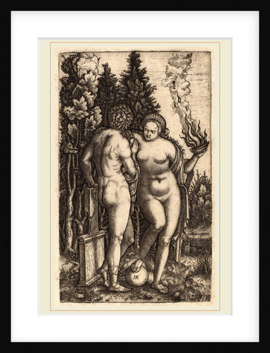 Man and Woman with a Ball by Marcantonio Raimondi
