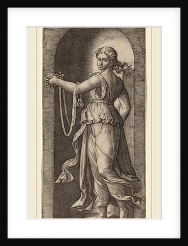 Temperance by Marcantonio Raimondi