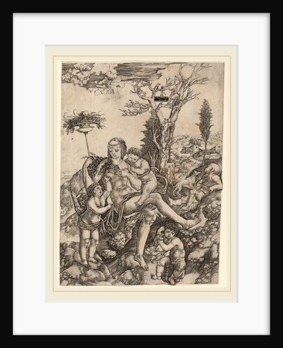 Allegory of Mother Earth by Christofano Robetta