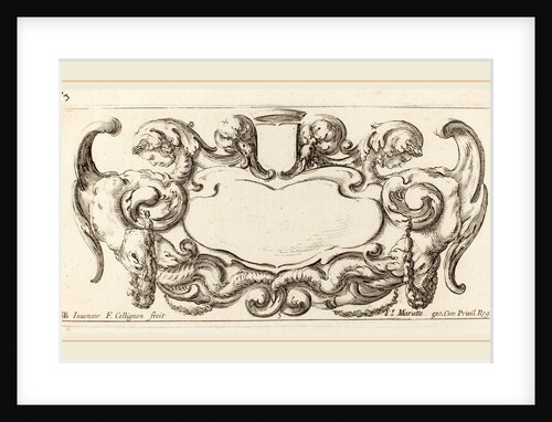 Cartouche, probably 1646 by François Collignon