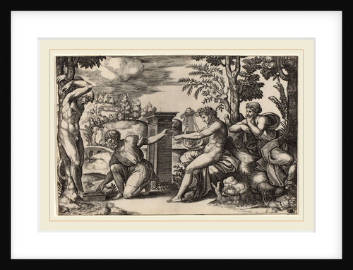Apollo and Marsyas by Master of the Die