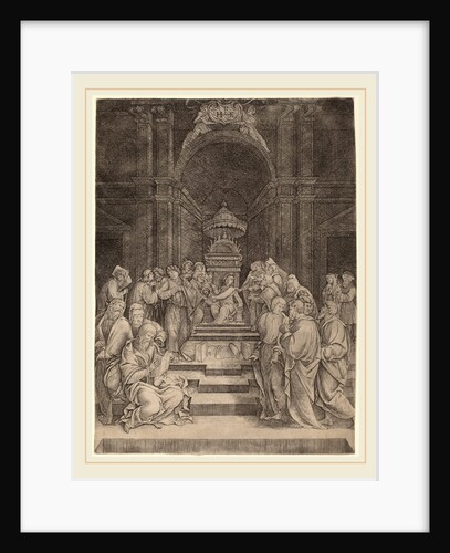 Christ Disputing with the Doctors by Master HFE