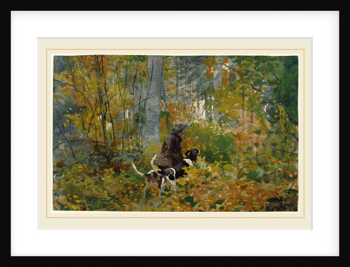 On the Trail, c. 1892 by Winslow Homer