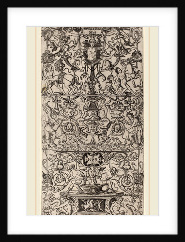 Ornament Panel: Mars, God of Battles, c. 1507 by Nicoletto da Modena