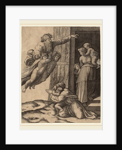 God Appearing to Noah by Marcantonio Raimondi