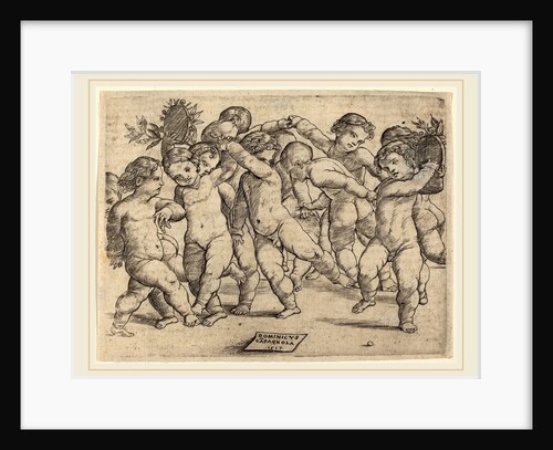Twelve Children Dancing, 1517 by Domenico Campagnola
