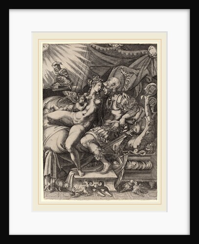 The Loves of Mars and Venus by Enea Vico