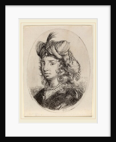 Sultaness Adorned with Pearls, Turned to the Left by Stefano Della Bella