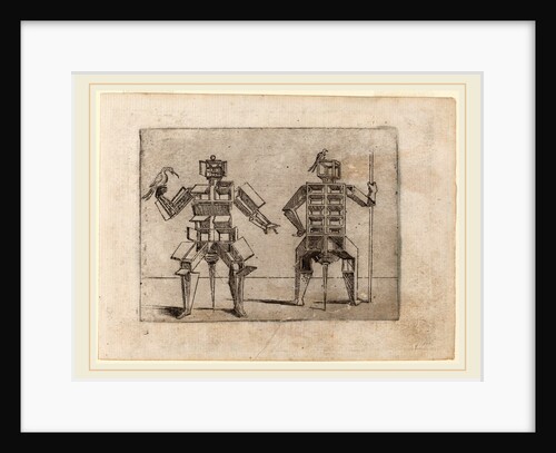 From Bizzarie di varie Figure, 1624 by Giovanni Battista Bracelli