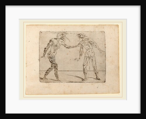 From Bizzarie di varie Figure, 1624 by Giovanni Battista Bracelli