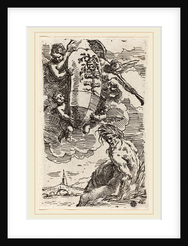 Frontispiece with Coat of Arms by Simone Cantarini