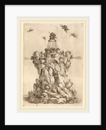 The Rock of Aeolus, 1652 by Stefano Della Bella
