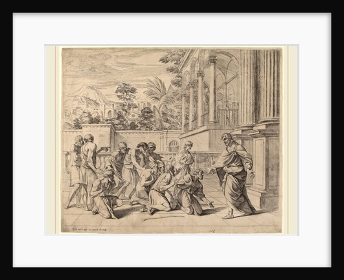 Joseph Identifying Himself to His Brothers by Pier Francesco Mola