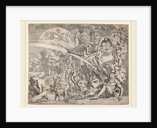 An Allegory in Honor of Innocent X, 1644 by Pietro Testa