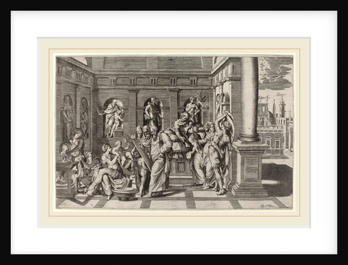 The Birth of Saint John the Baptist by Giulio Bonasone