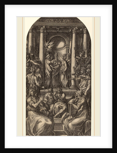 The Marriage of the Virgin, c. 1526 by Gian Jacopo Caraglio