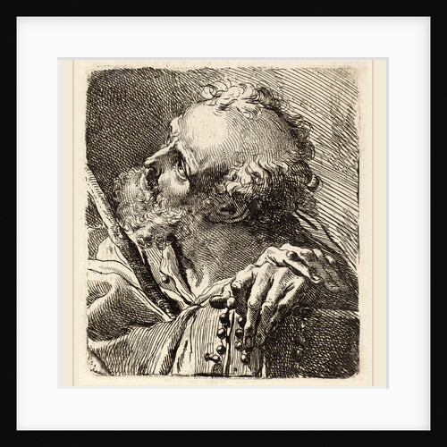 Bust of a Saint by Gaetano Gandolfi