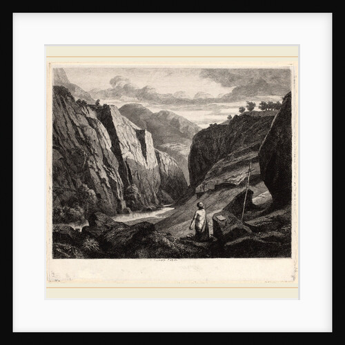 Saint Jerome, c.1840 by Charles-François Daubigny