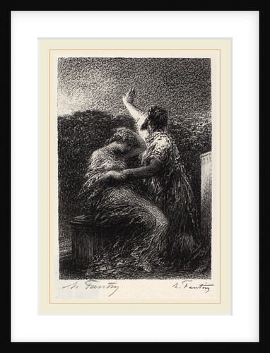 Le Mage Balthazar et Fatime by Henri Fantin-Latour
