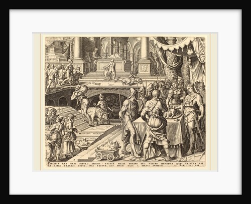 Story of Josiah by Philip Galle
