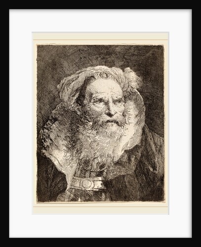 Old Man Meditating, c. 1762 by Giovanni Domenico Tiepolo