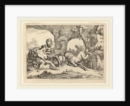 Chiron Teaching Music to Achilles, 1758 by Gaetano Zompini