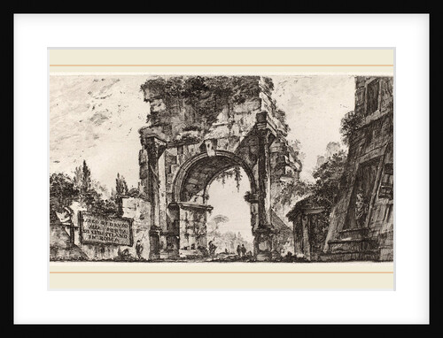 Arco di Druso, 1748 by Giovanni Battista Piranesi