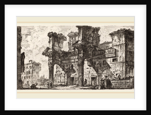 Parte di Foro di Nerva, 1748 by Giovanni Battista Piranesi