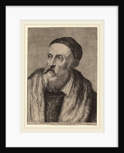 Titian, 1587 by Agostino Carracci