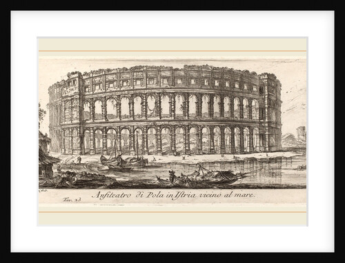 Anfiteatro di Pola in Istria, 1748 by Giovanni Battista Piranesi
